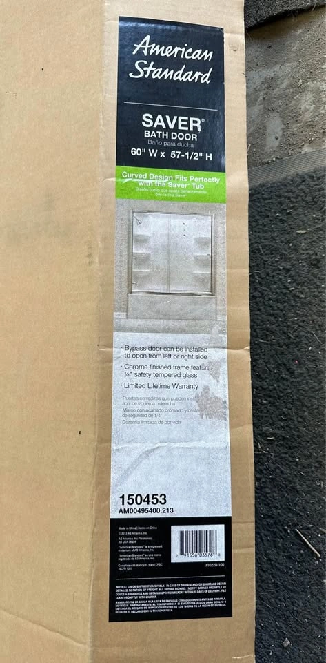 American Standard Saver Bath Door - photo 4