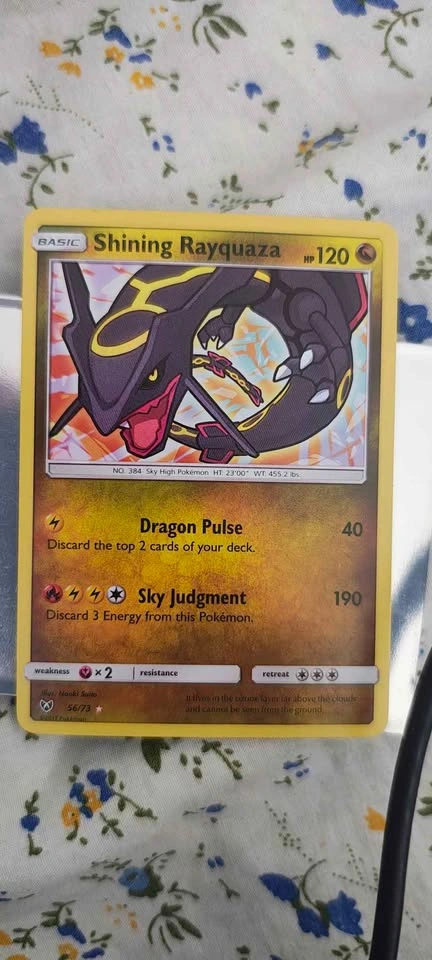 Shining Rayquaza — Shining Legends 56/73 | Raw - photo 2