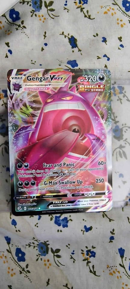 Gengar VMAX Alt Art - Fusion Strike 157/264 | Raw NM