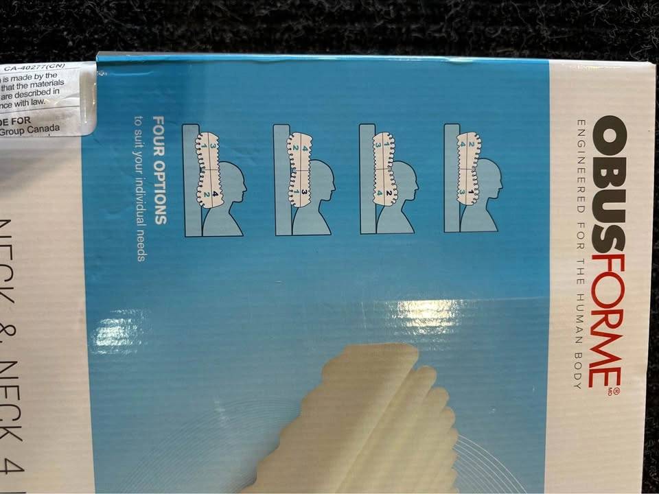 ObusForme Neck & Neck 4 in 1 Cervical Pillow - photo 2