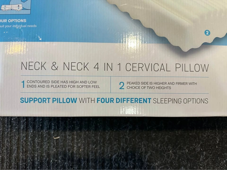 ObusForme Neck & Neck 4 in 1 Cervical Pillow - photo 3