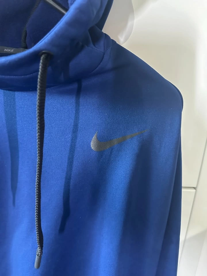 Nike Dri-FIT Blue Hoodie (Men’s Medium) – Excellent Condition - photo 4