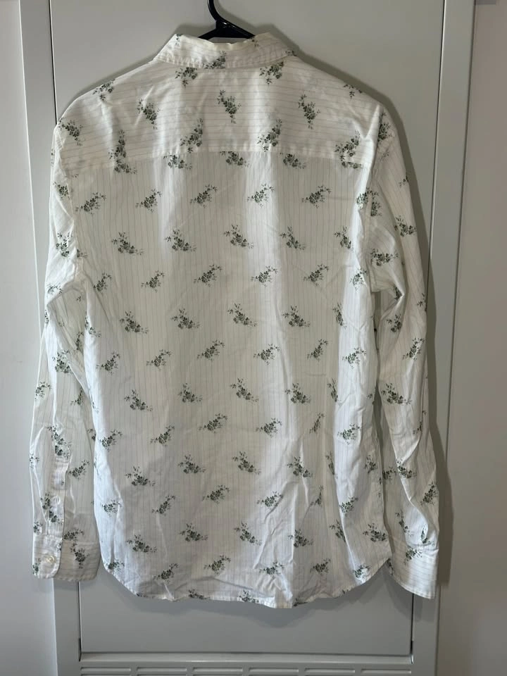 Club Monaco Floral Button-Up Shirt (Size M) – Slim Fit - photo 2