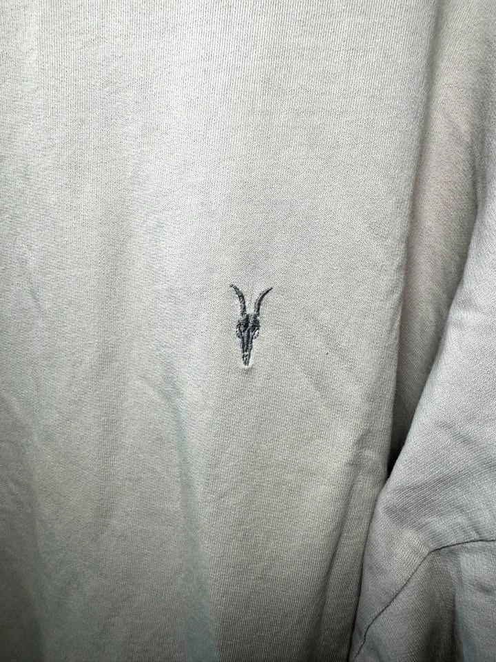 AllSaints Crewneck Sweatshirt (Size M) – Beige / Light Cream