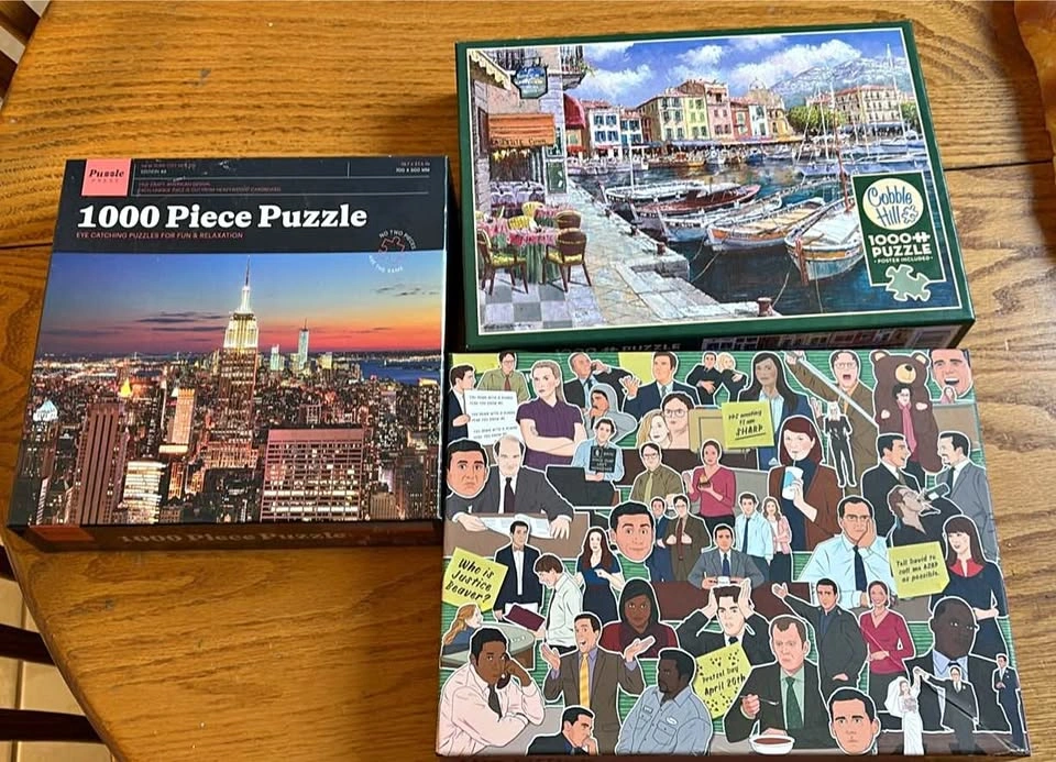 Multiple Puzzles for Sale (500 & 1000 pcs) 🧩