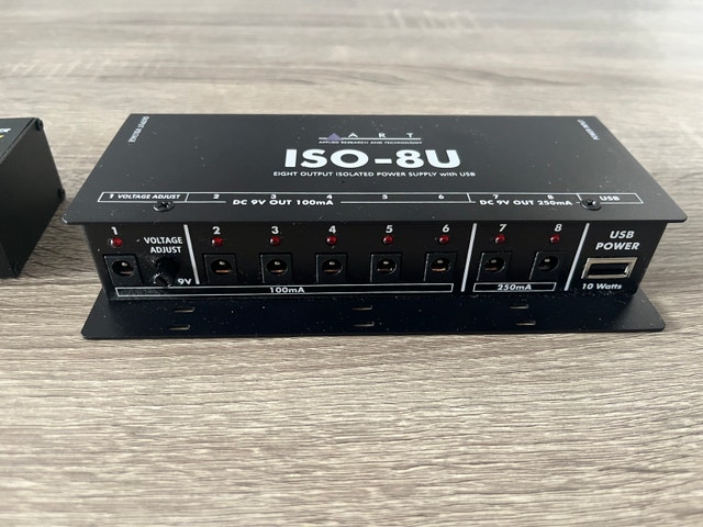 ART Iso-8U & Donner Guitar Pedal Power Supplies - photo 2