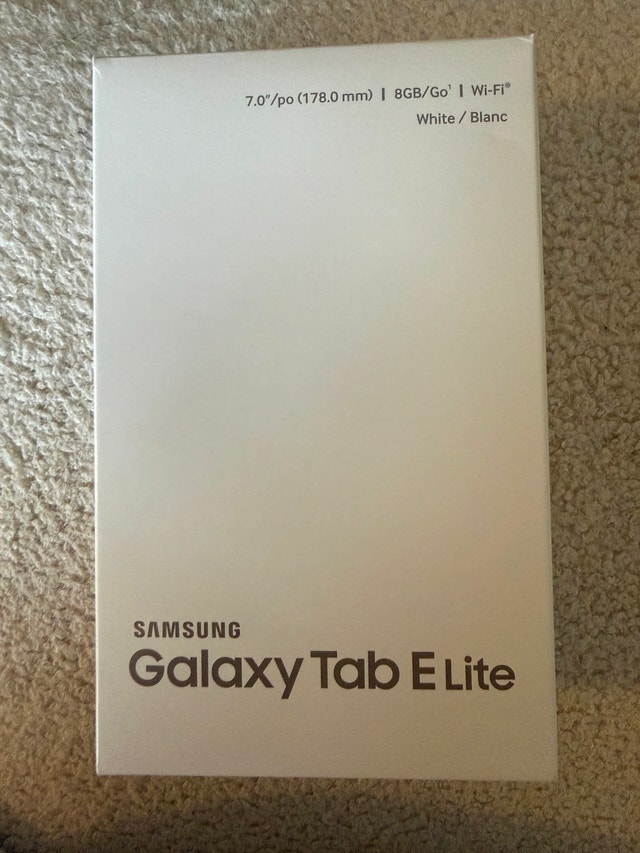Samsung Galaxy Tab E Lite 7" - Brand New