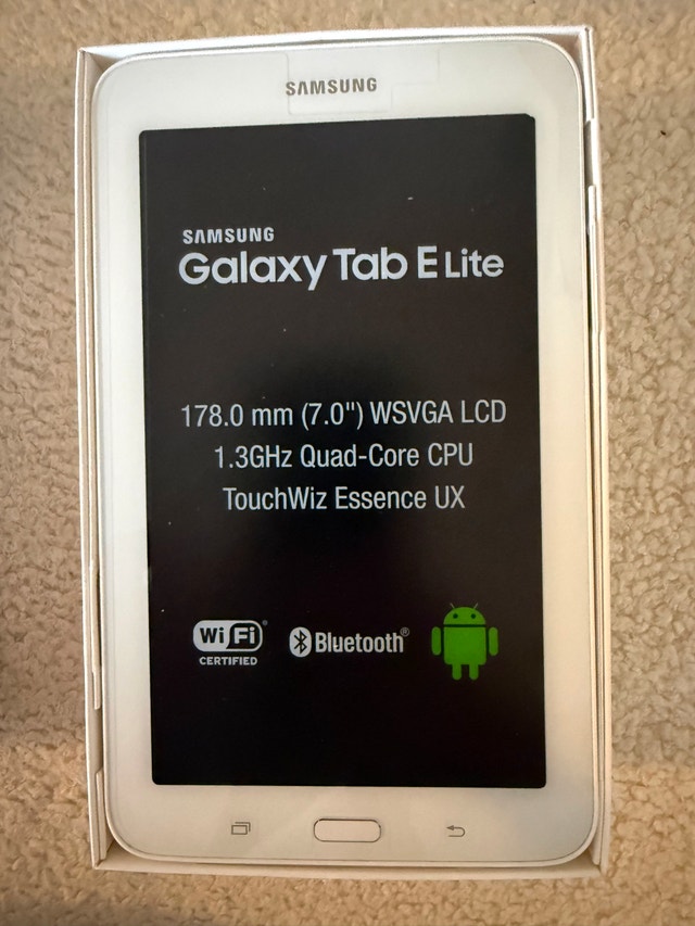 Samsung Galaxy Tab E Lite 7" - Brand New - photo 3