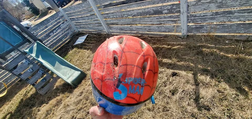 Spiderman Bicycle Helmet