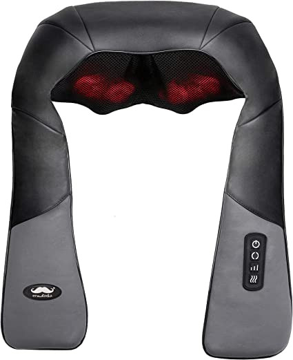 Moustache Shiatsu Massager with Heat
