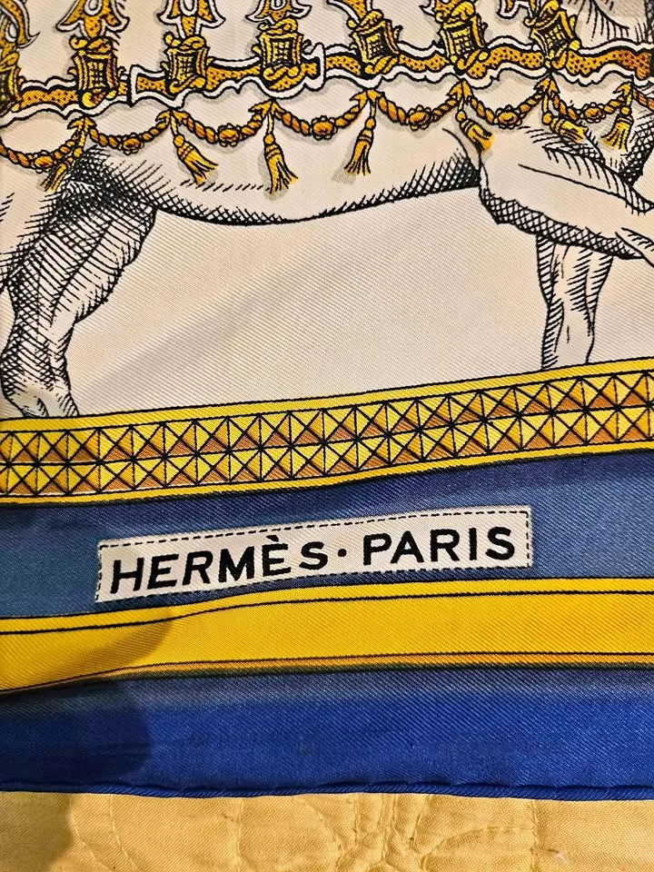 Vintage Hermes scarf thumbnail