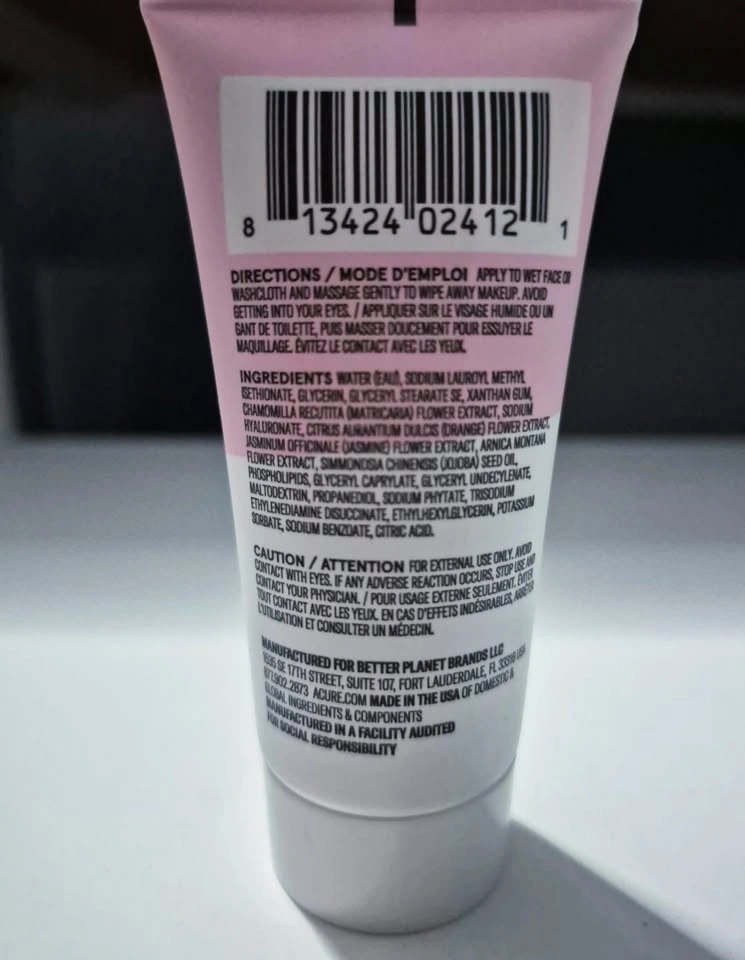 BRAND NEW! Acure Makeup Remover 30ml - photo 3