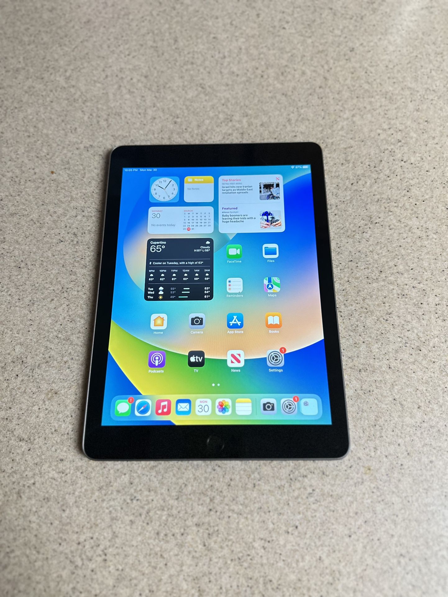 iPad 5th Gen 128GB $115 OBO - photo 4