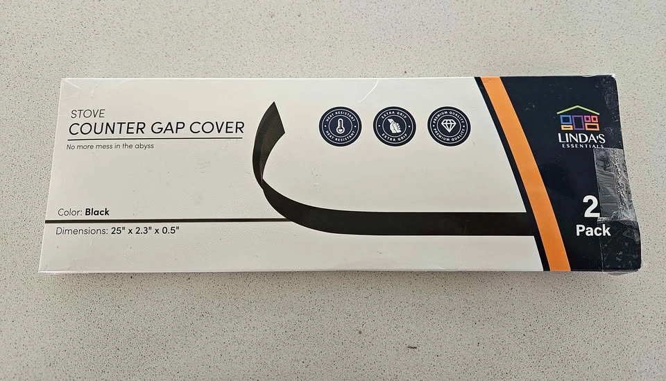 Linda's Essentials Silicone Stove Gap Covers (2-Pack) - photo 3