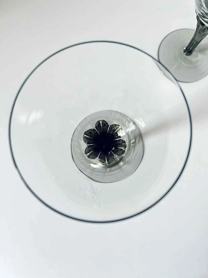 Vintage Crystal Wine Glasses x4 - photo 3