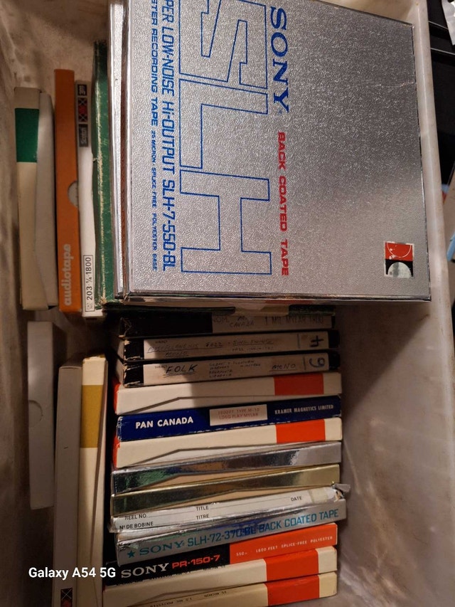 Used 7" Reel Tape