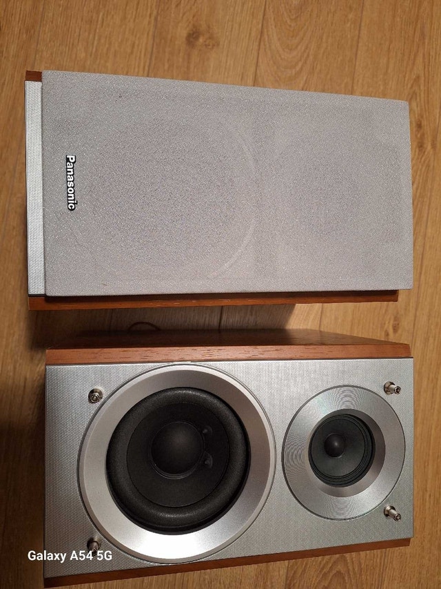 Two small speaker sets