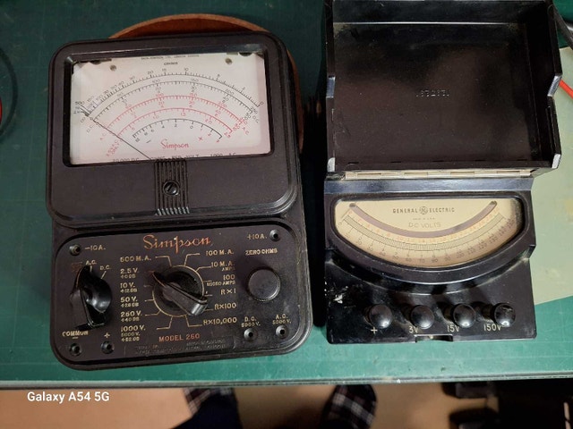 Simpson 260 Multimeter GE DC Meter - photo 4