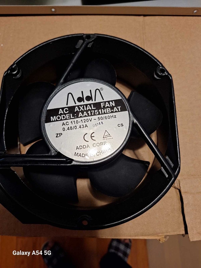AC 110 - 120v fan brand new