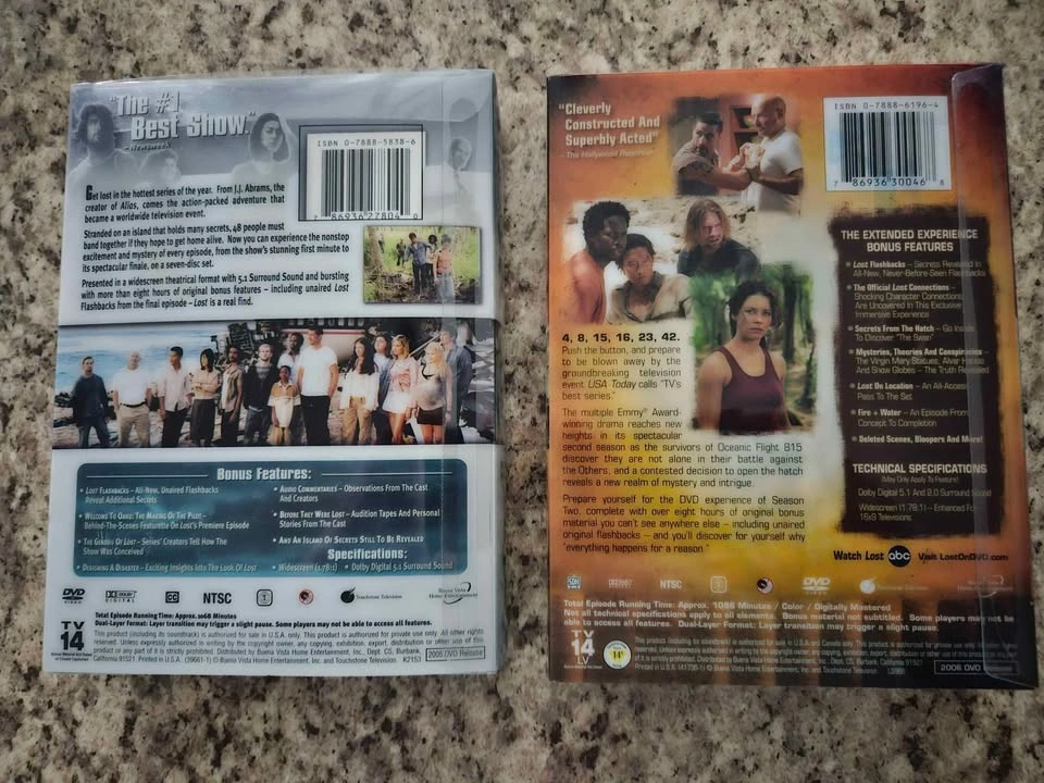 LOST DVD Sets Seasons 1&2 - photo 2