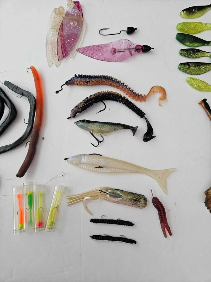 Assorted Pre-hooked Soft Bait and Non Hooked Soft Bait - price f - photo 3
