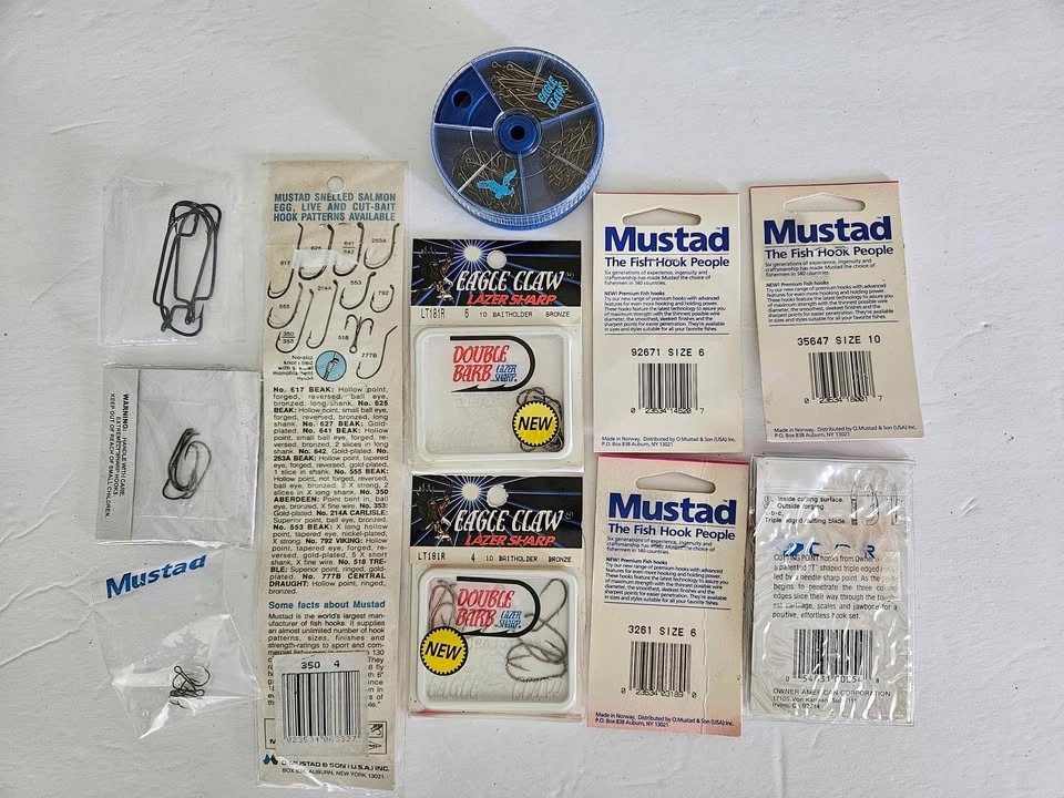 New Assorted Fishing Hooks - Price for all shown. 🎣🎣🎣 - photo 2