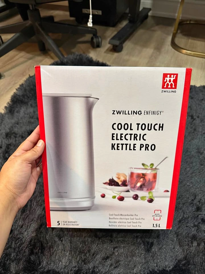 ZWILLING Enfinigy Electric Kettle - Silver