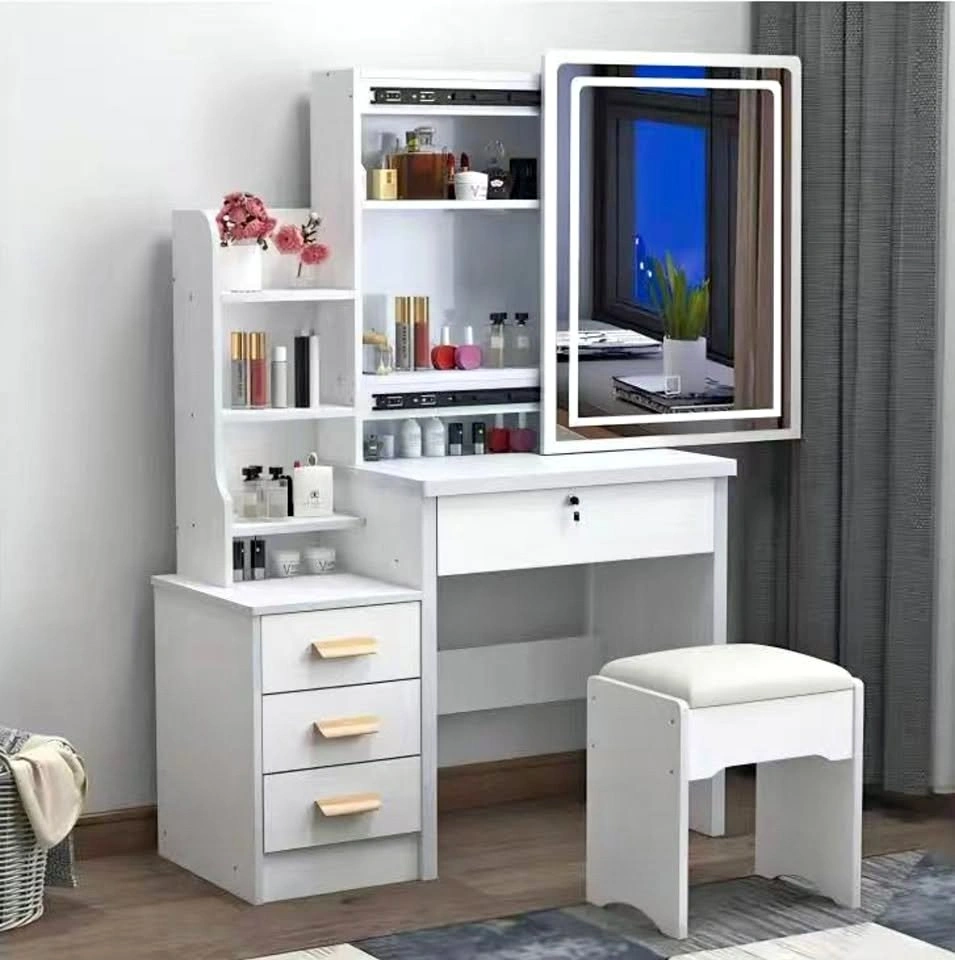 White Makeup Vanity Set
