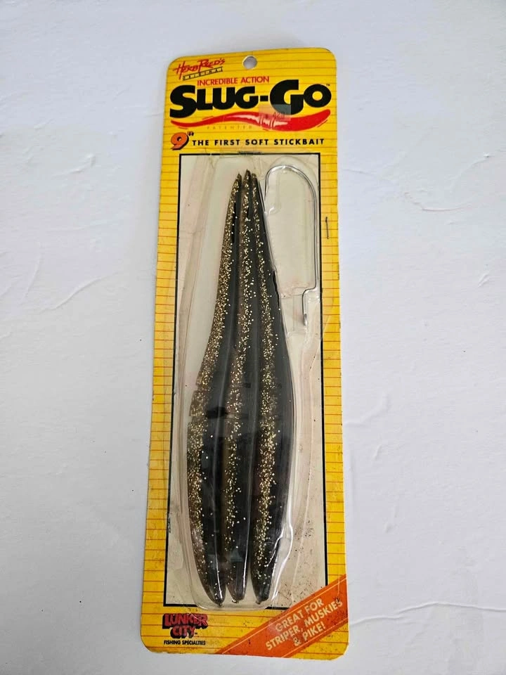 New 9" Slug-Go Soft Stickbait. 🎣🎣🎣