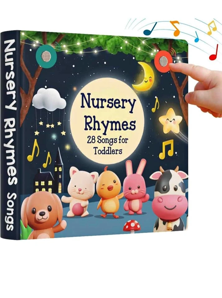 Interactive Nursery Rhymes Sound Book - 28 Songs