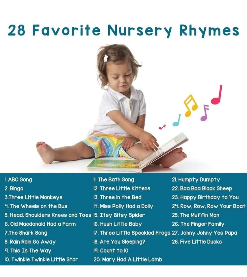 Interactive Nursery Rhymes Sound Book - 28 Songs - photo 3