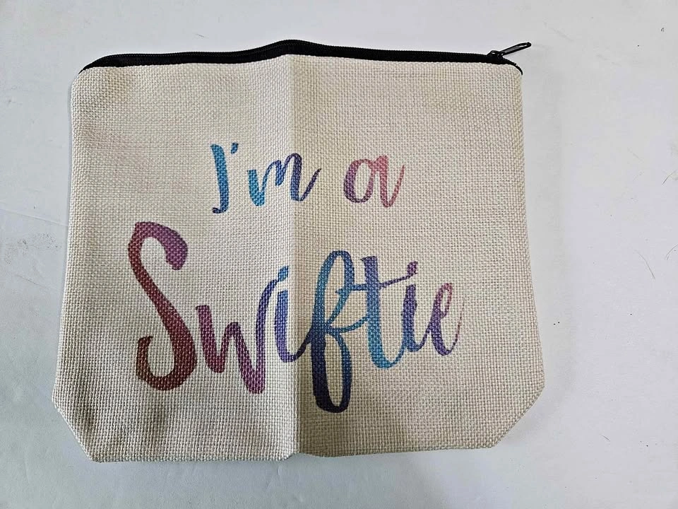 New I'm a Swiftie Make Up Bag / School Supplies Bag