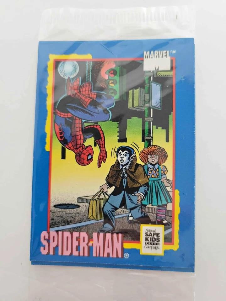 Spider Man/Wolverine 1991 Marvel Trading Card