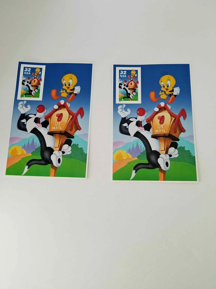 Sylvester & Tweety Bird .32 Cent Postage Stamp Mint Condition Co
