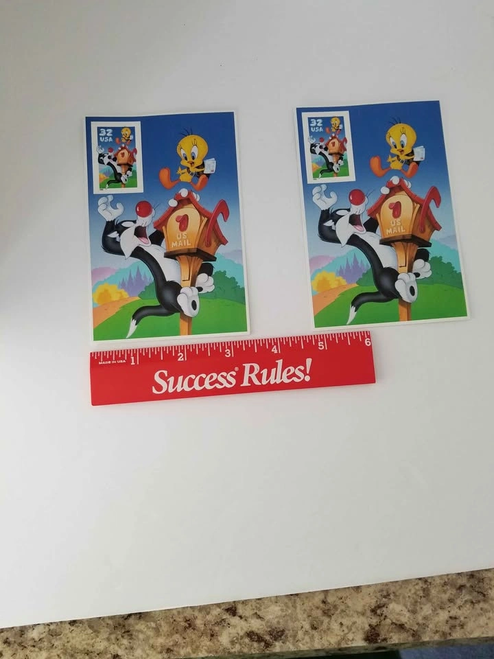 Sylvester & Tweety Bird .32 Cent Postage Stamp Mint Condition Co - photo 3