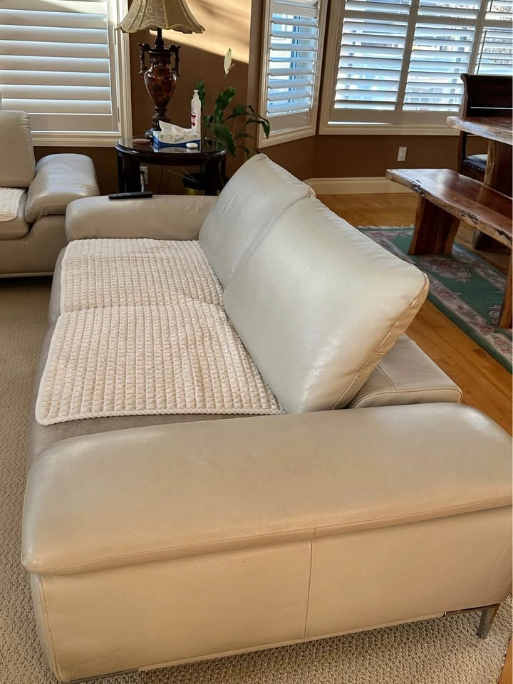 Real leather couch - photo 3