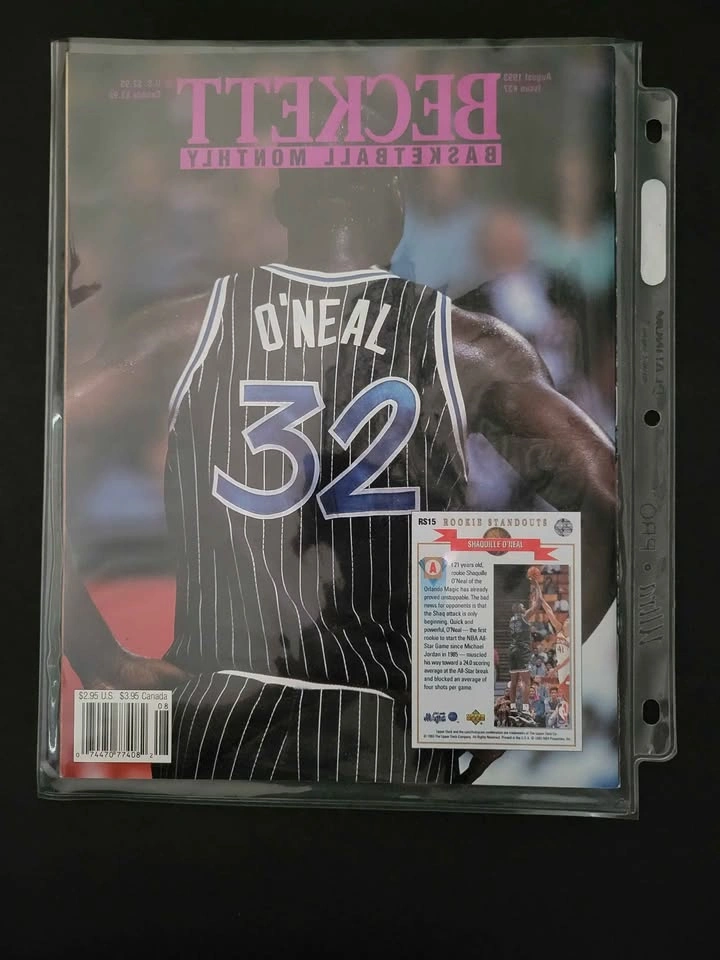 August 1993 Becket Basketball Monthly Issue #37 - photo 2
