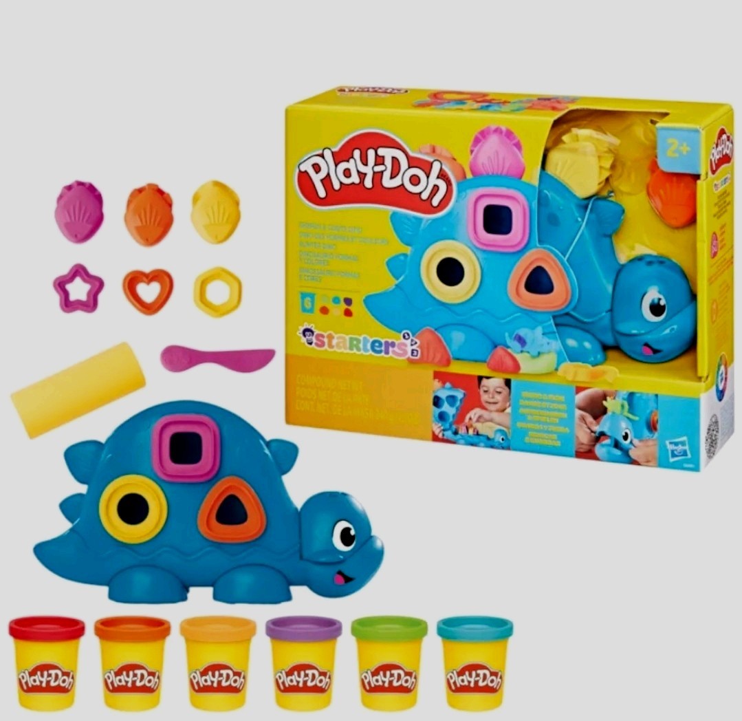 Play-Doh Dinosaur Shape Sorter Modeling Clay Set
