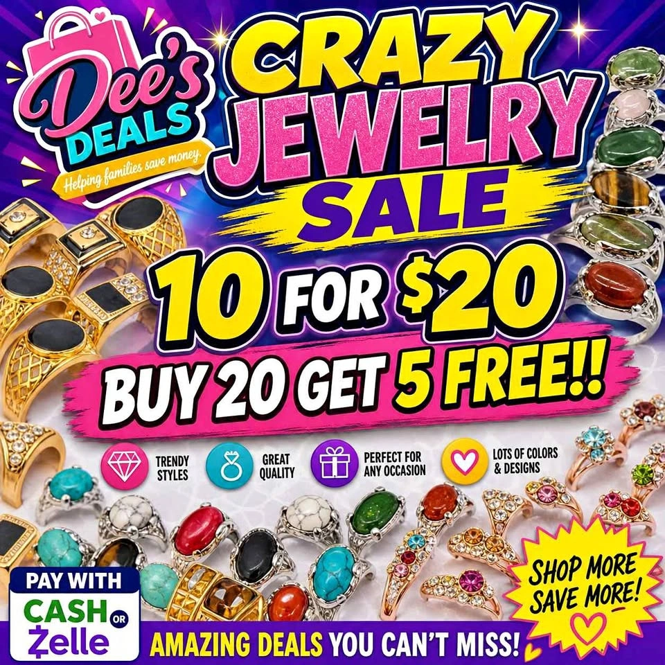 Crazy Jewelry Sale 10 for $10