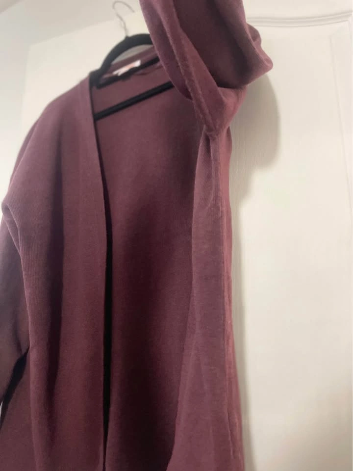 Joe Fresh Maroon Cardigan L/G - photo 5