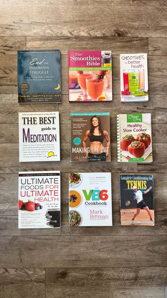 Assorted Books - Fiction, Self-Evolution, Health