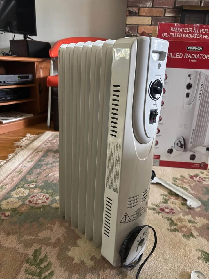 KONWIN Oil-Filled Radiator Heater 7 Fins - photo 2
