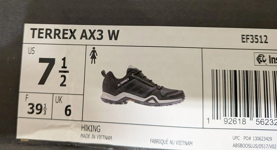adidas Terrex Ax3 Womens Shoes - photo 3