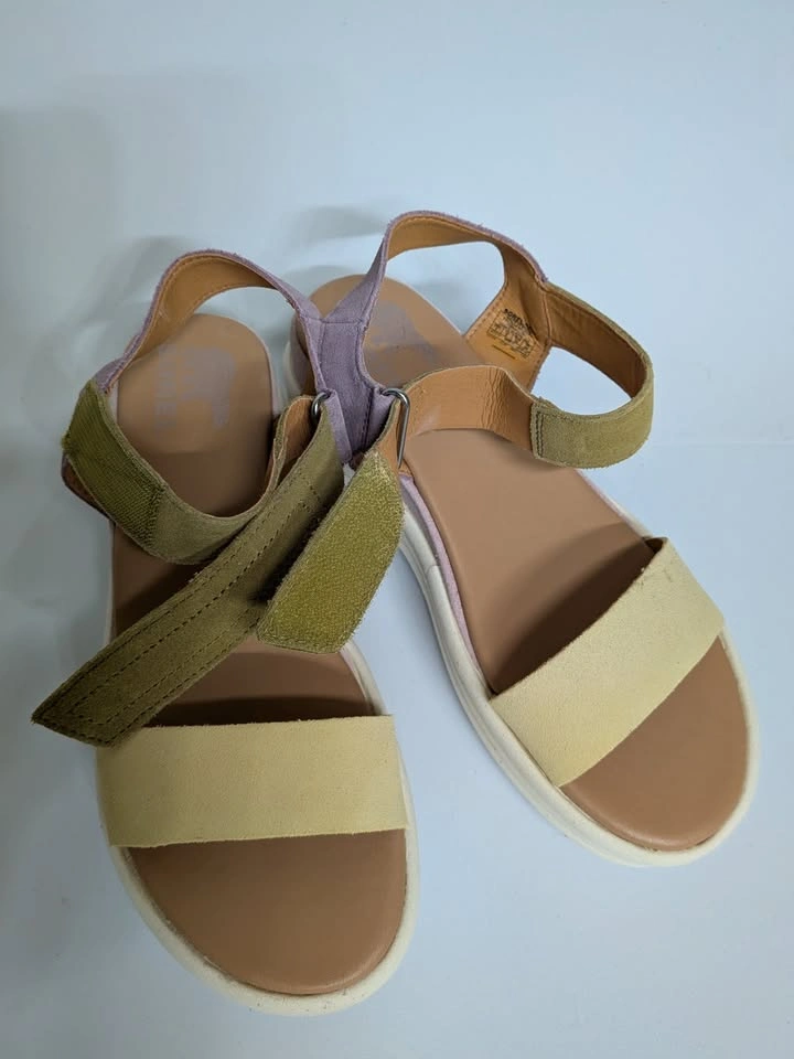 SOREL Multi-Color Pink Sandal Shoe Size 37.5 - photo 3