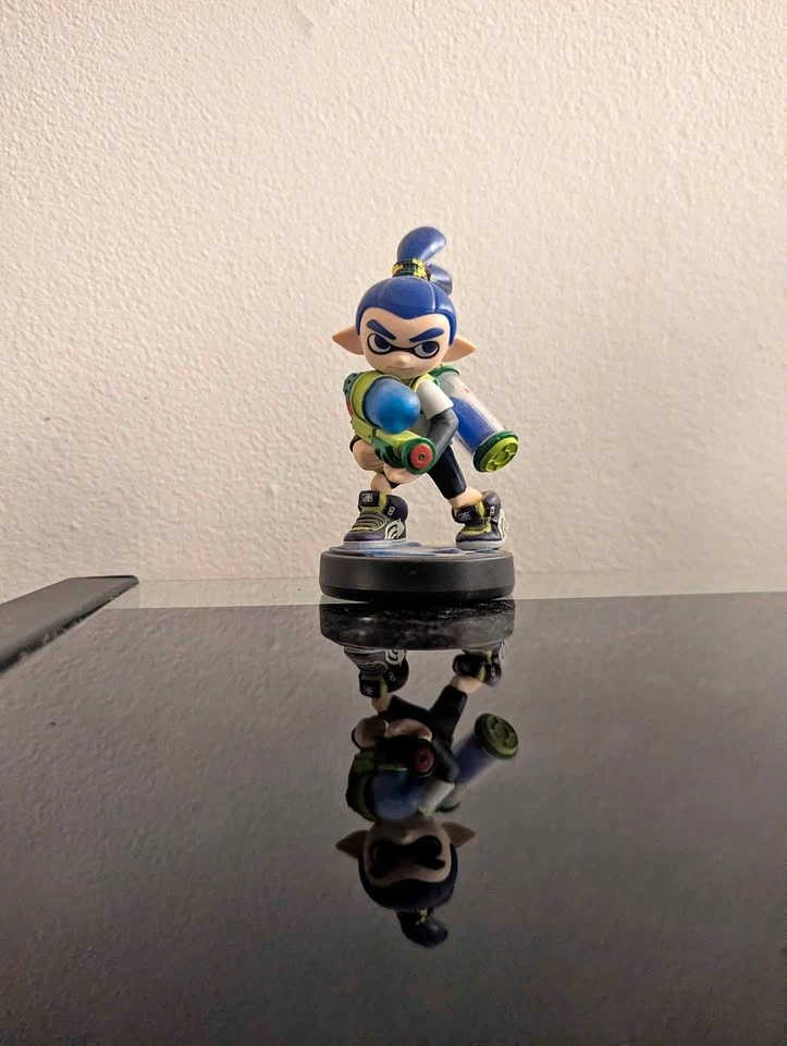 Blue Inkling Boy Amiibo