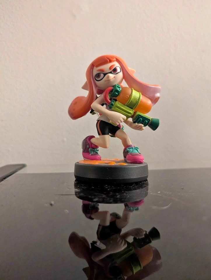 Orange Inkling Girl Amiibo
