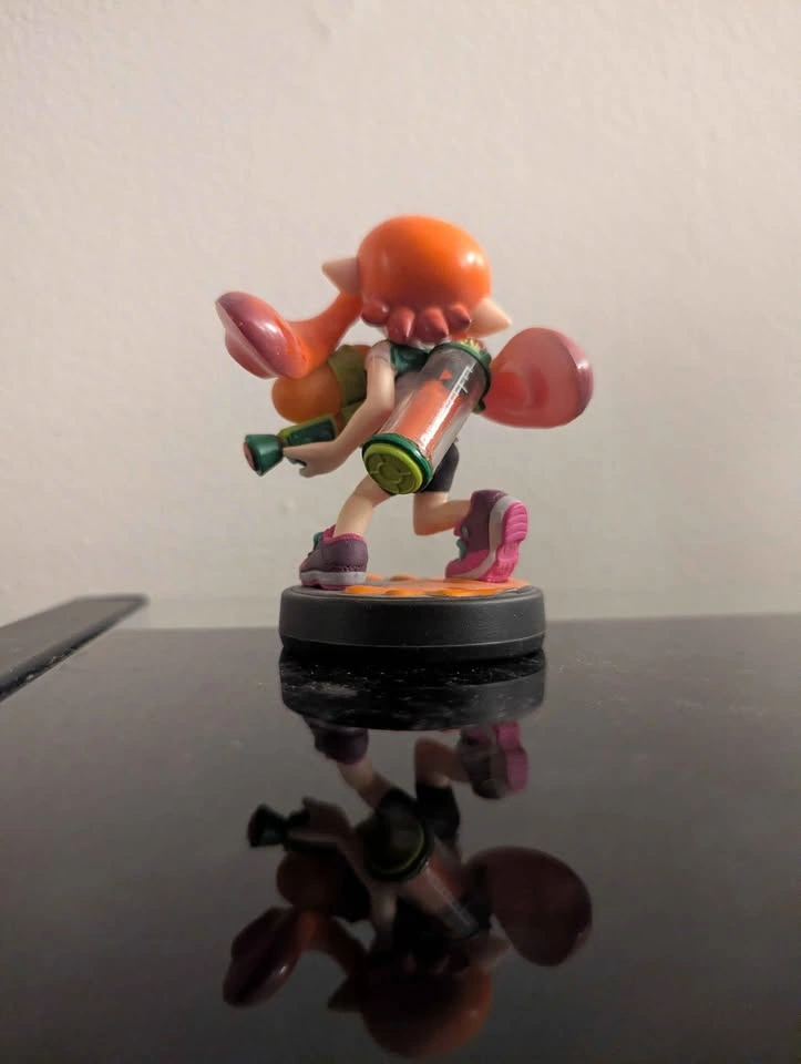 Orange Inkling Girl Amiibo - photo 4