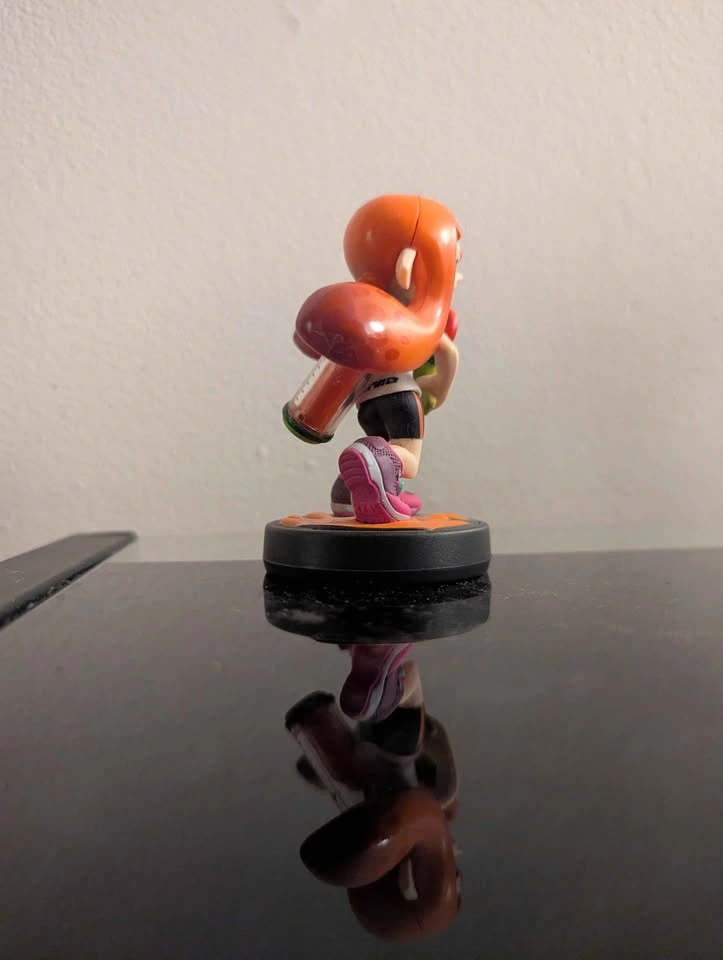 Orange Inkling Girl Amiibo - photo 5