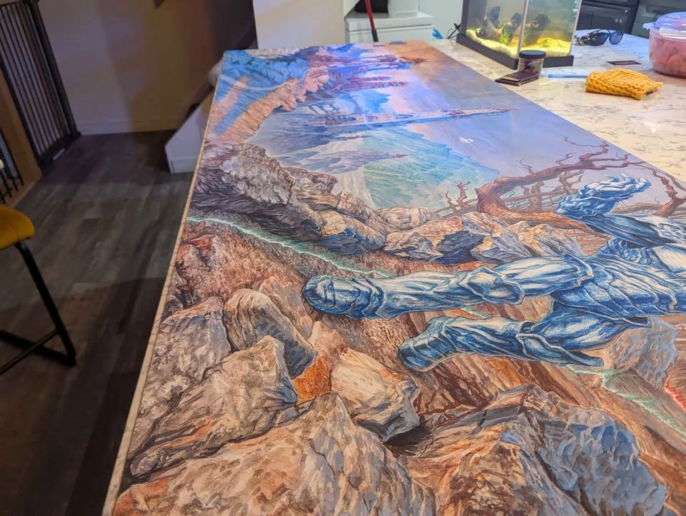 10ft Karn/Urza's Saga Panoramic Playmat
