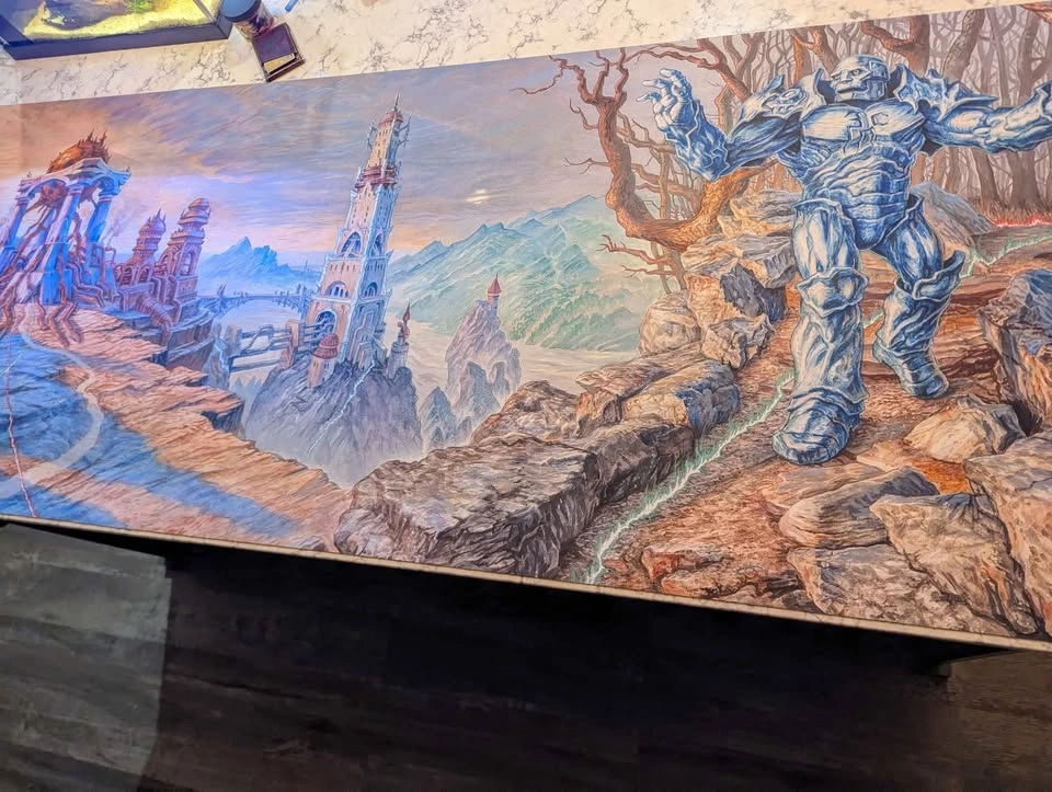 10ft Karn/Urza's Saga Panoramic Playmat - photo 2